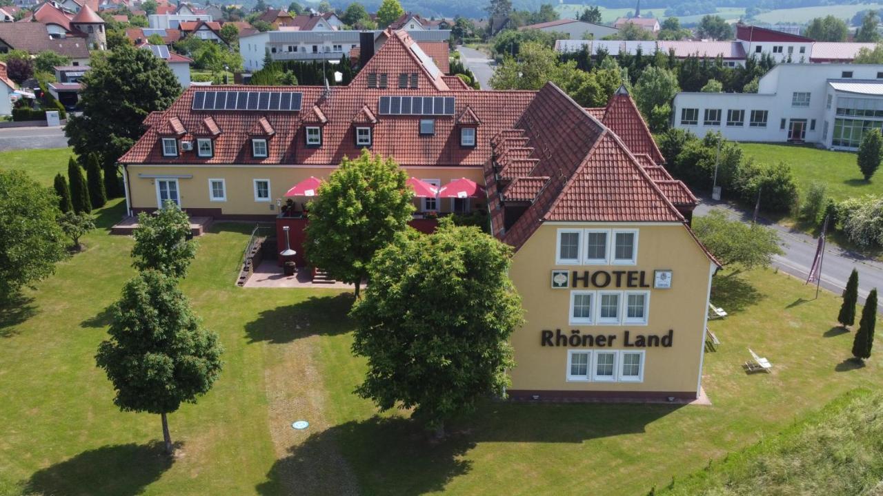 Hotel Rhoener Land Garni - Bed & Breakfast Oberthulba Buitenkant foto