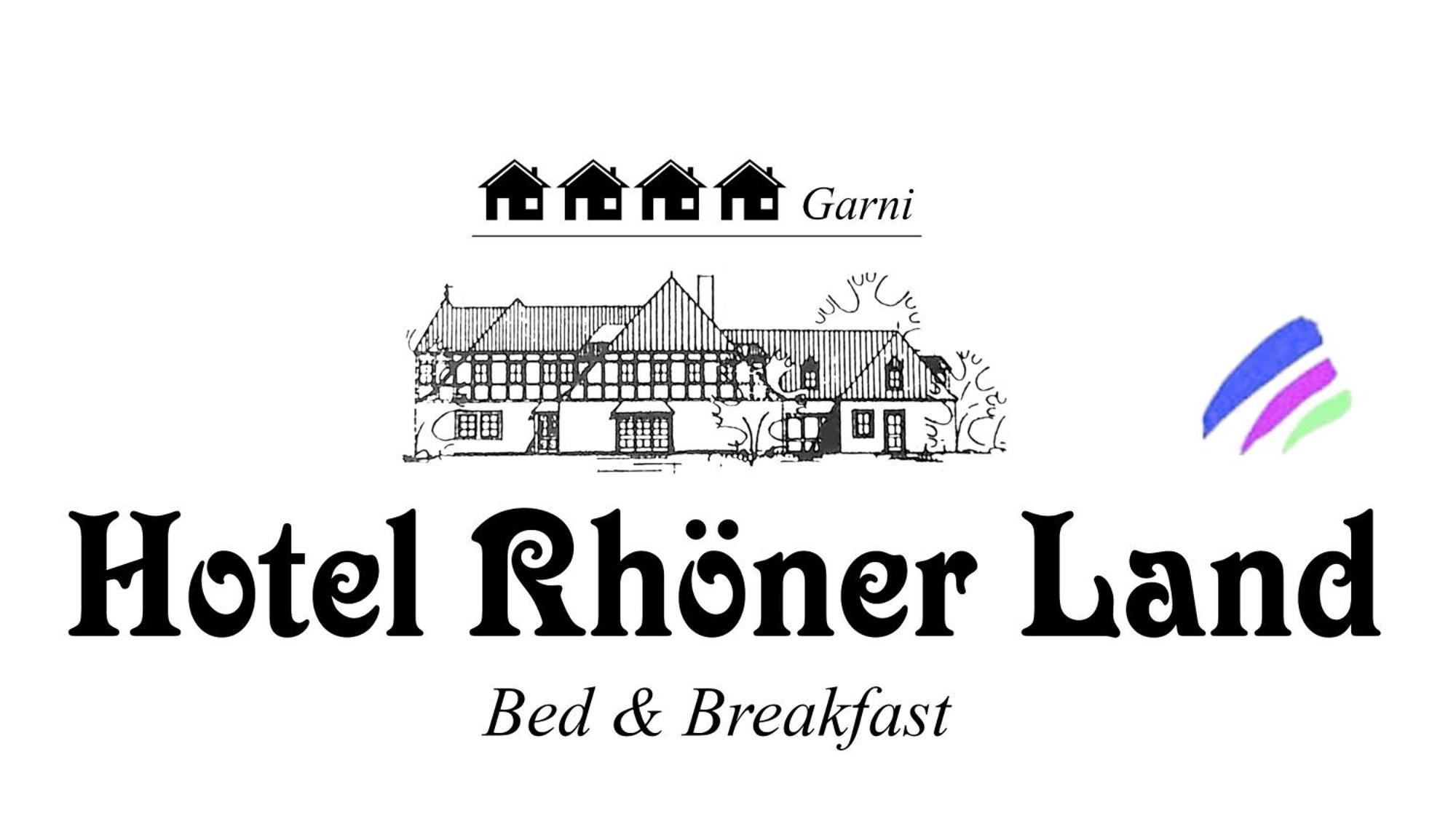 Hotel Rhoener Land Garni - Bed & Breakfast Oberthulba Buitenkant foto