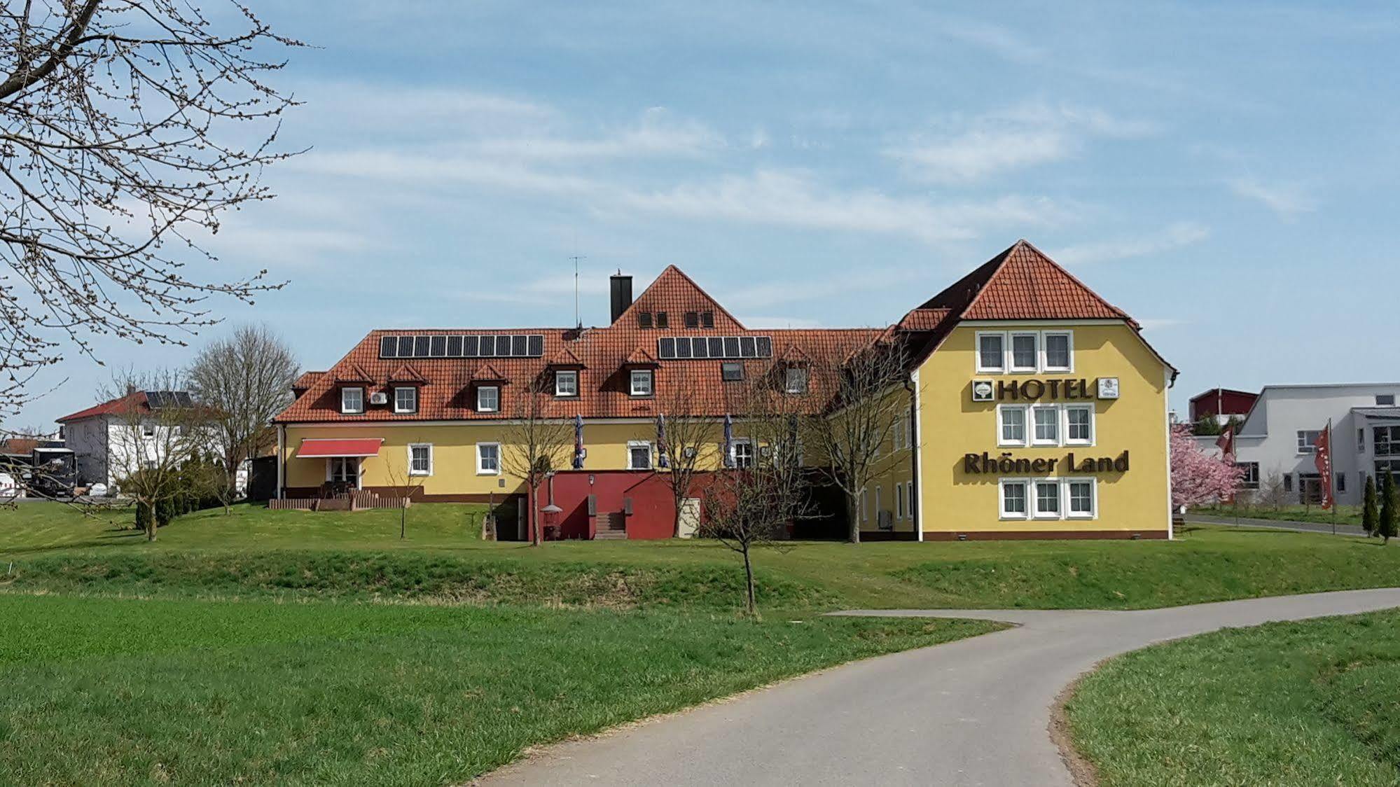 Hotel Rhoener Land Garni - Bed & Breakfast Oberthulba Buitenkant foto
